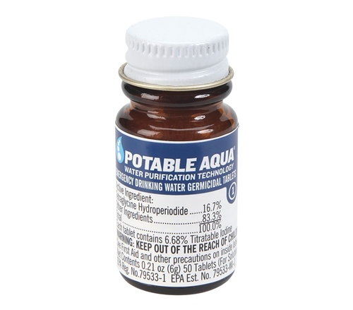 Viên lọc nước Potable Aqua Water Treatment Tablets