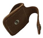 Bao da Zippo Leather Lighter Pouch with Belt Loop
