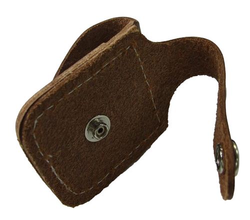 Bao da Zippo Leather Lighter Pouch with Belt Loop
