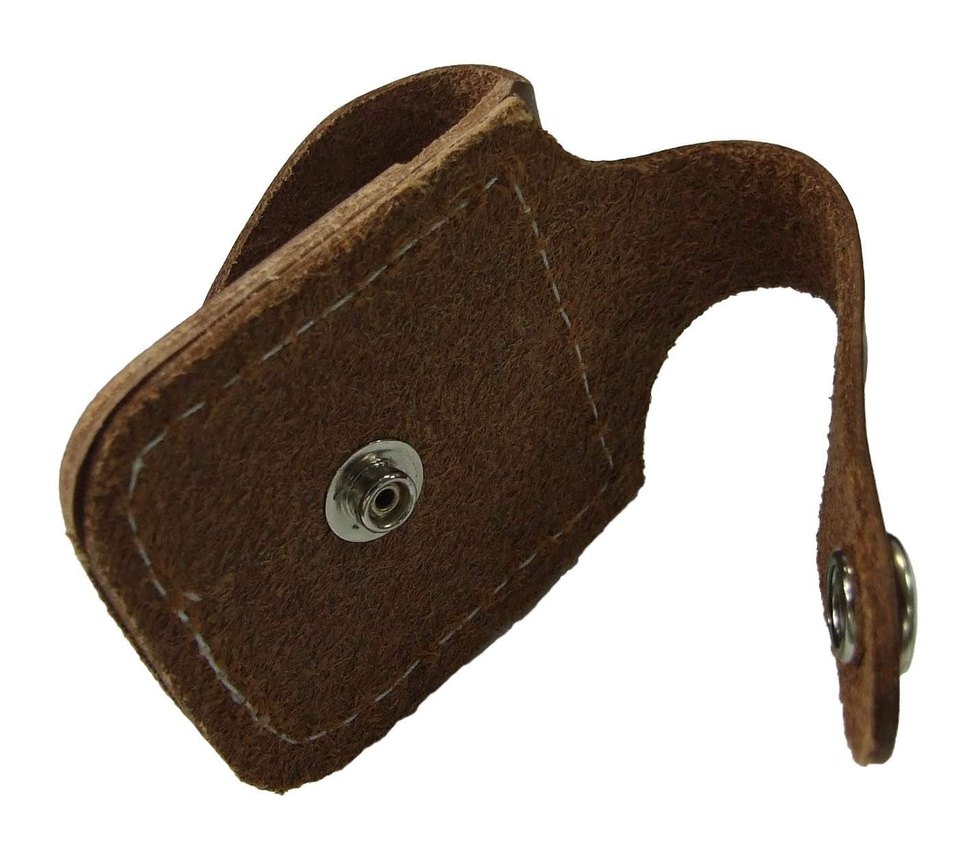 Bao da Zippo Leather Lighter Pouch with Belt Loop