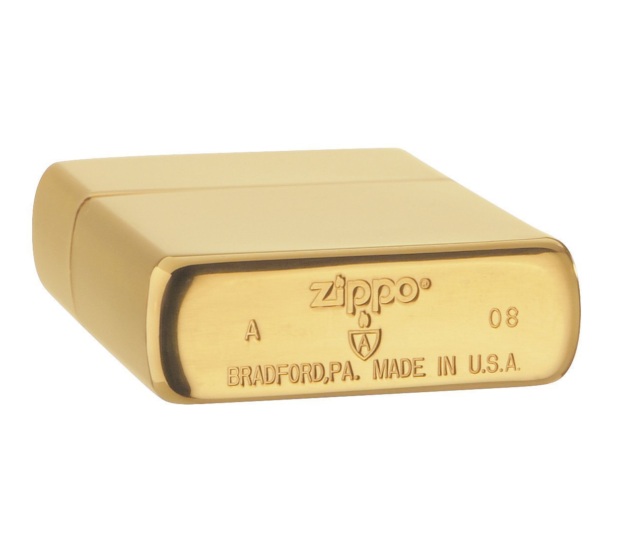 Bật lửa Zippo High Polish Brass Pocket Lighter
