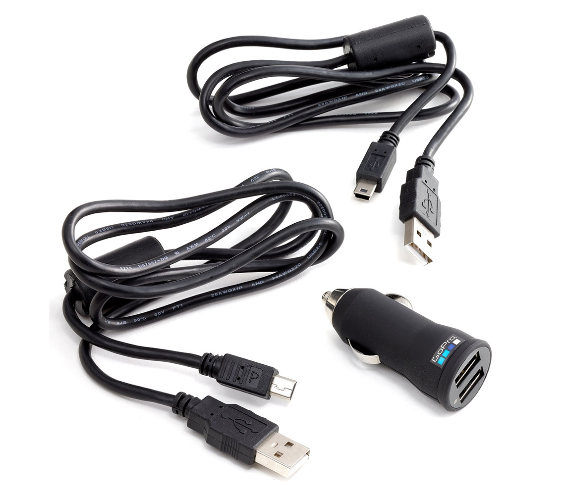 Chân sạc trên ô tô máy quay GoPro Auto Charger