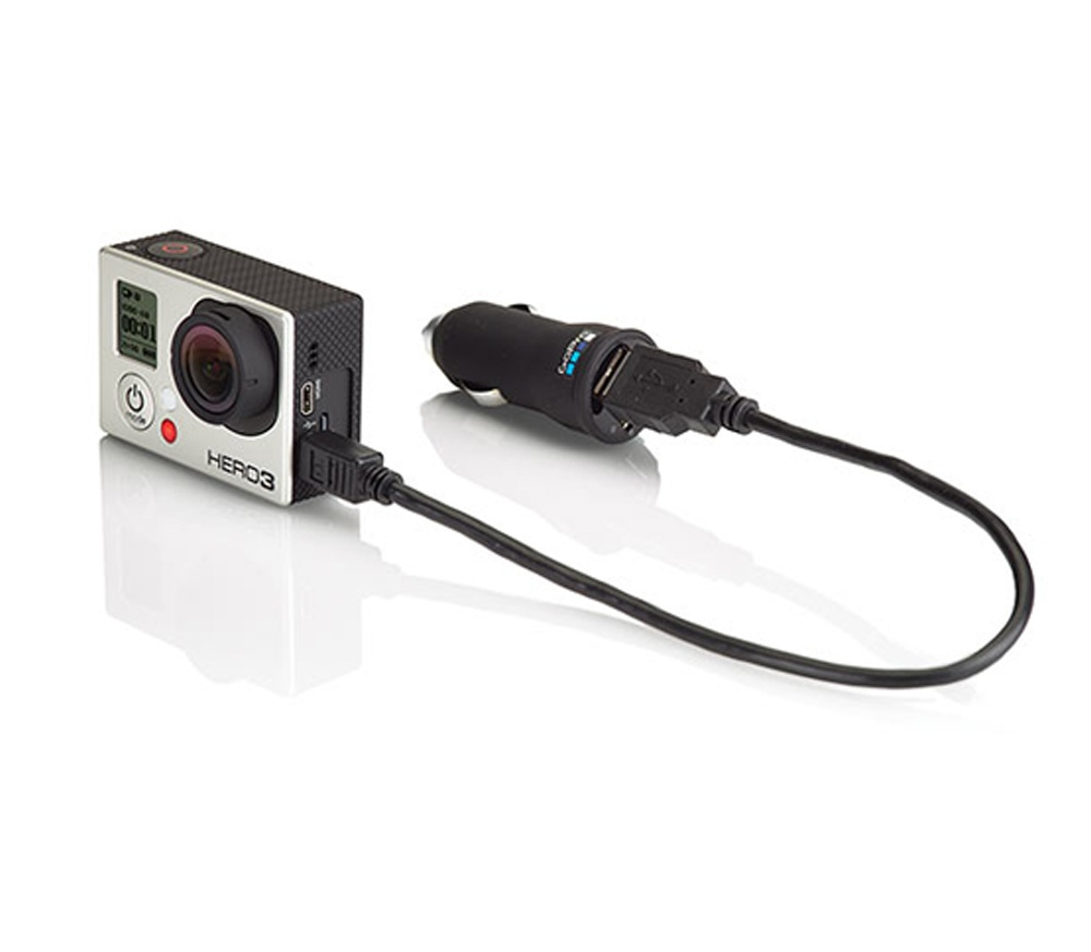 Chân sạc trên ô tô máy quay GoPro Auto Charger