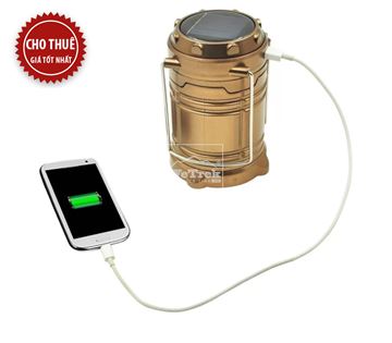 Đèn cắm trại 1W+6 LED Rechargeable Camping Lantern SH-5900T - 7851 [CHO THUÊ]