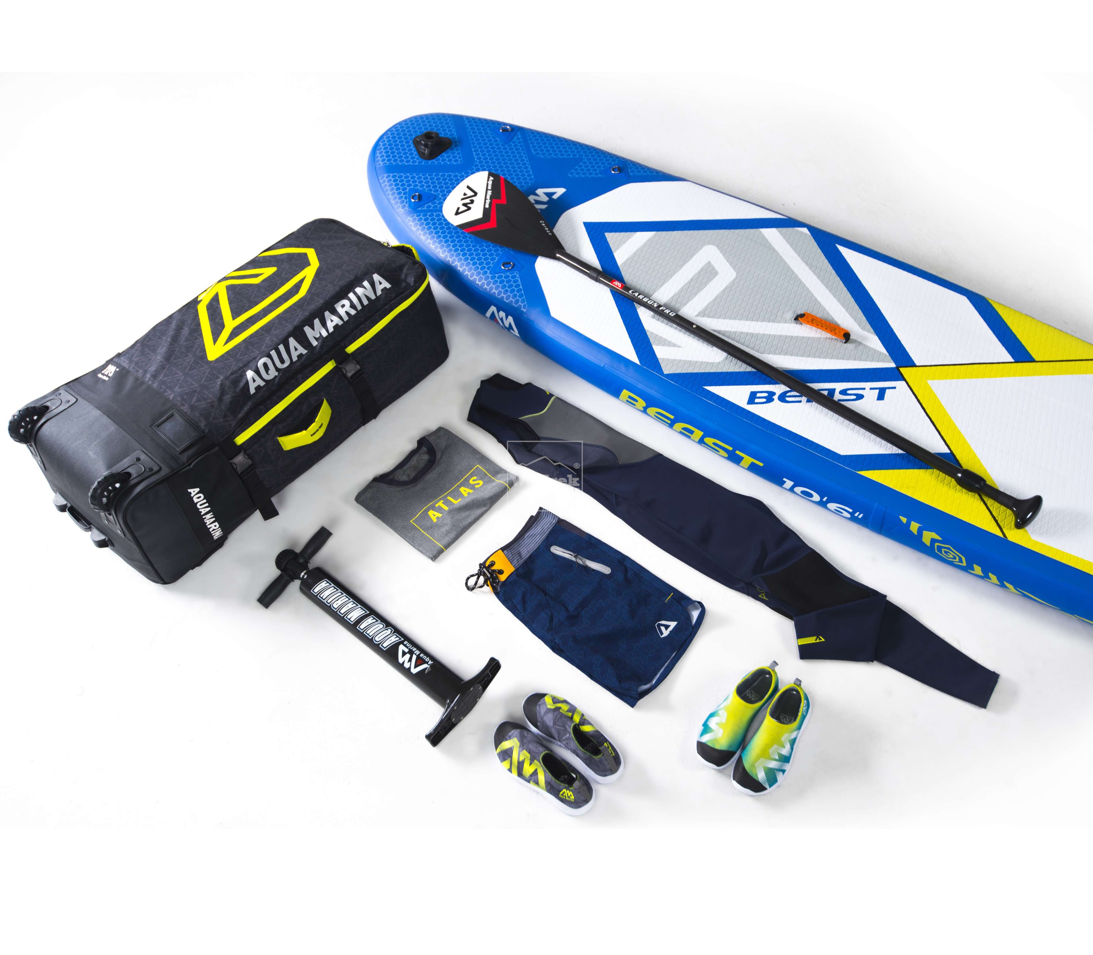 Ván chèo đứng bơm hơi Aqua Marina Beast SUP BT-18BE - 8074