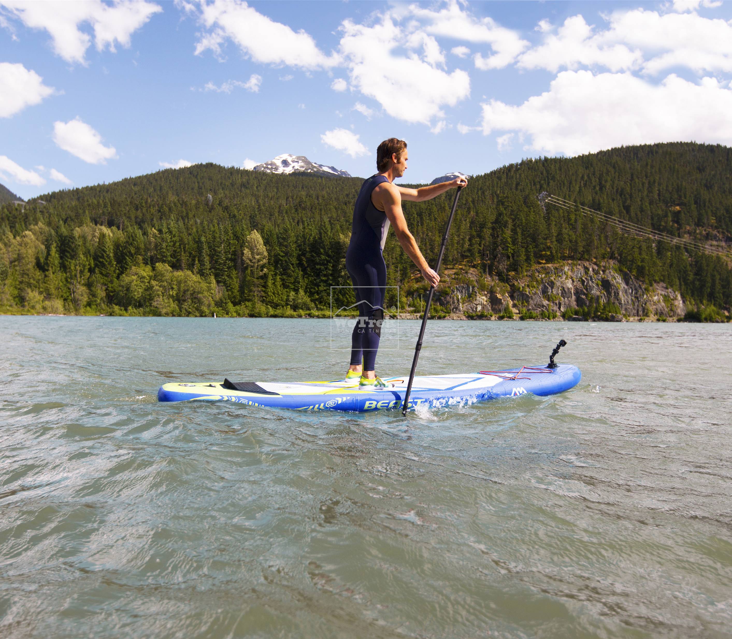 Ván chèo đứng bơm hơi Aqua Marina Beast SUP BT-18BE - 8074