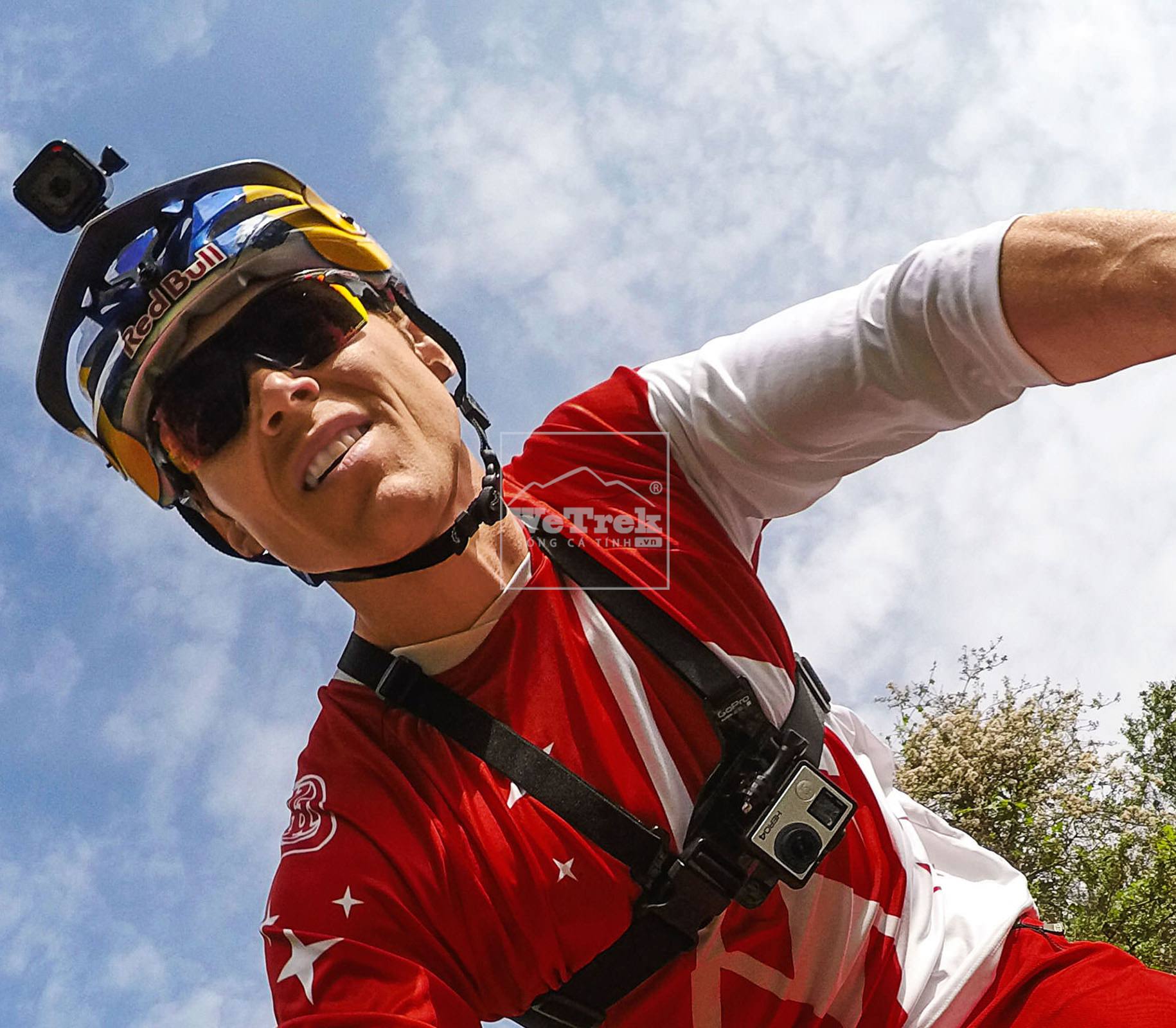 Dây đeo mũ bảo hiểm rỗng GoPro Vented Helmet Strap GVHS30 - 1634