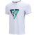 Áo bơi chống nắng ngắn tay nam Aqua Marina MIRAI MENS RASHGUARD SS-C-M18SS-NA - Trắng