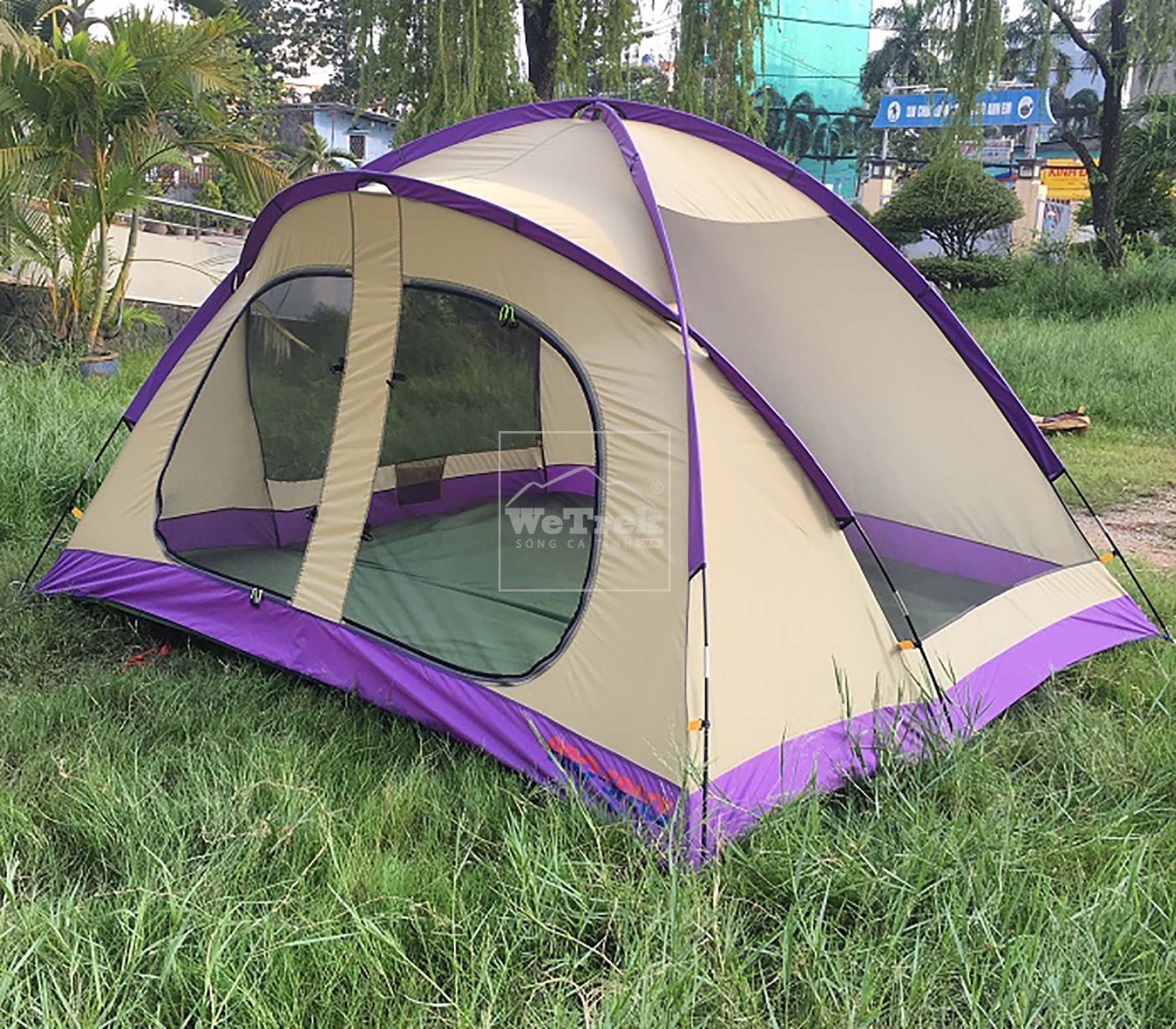 Lều cắm trại 8 người Comfort PA Big House 6.2 - 8168