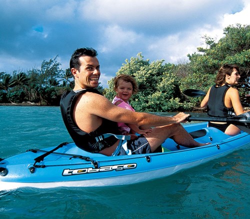 Thuyền kayak Sit-On-Top 2 người TBG LLDPE - 2024