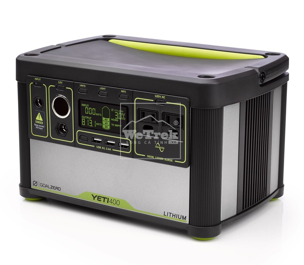 Trạm phát điện xách tay Goal Zero Yeti 400 Lithium Portable Power Station 38001 - 8197