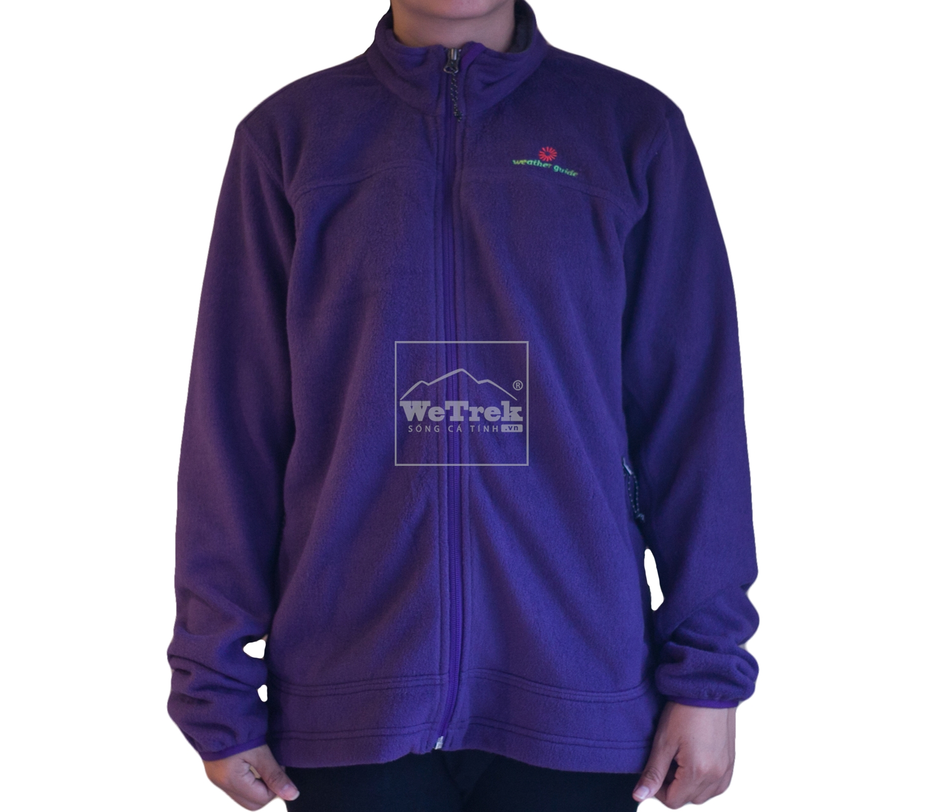 Áo khoác nỉ nữ Weather Guide Ladys Fleece Jacket CS-0713V - 8284