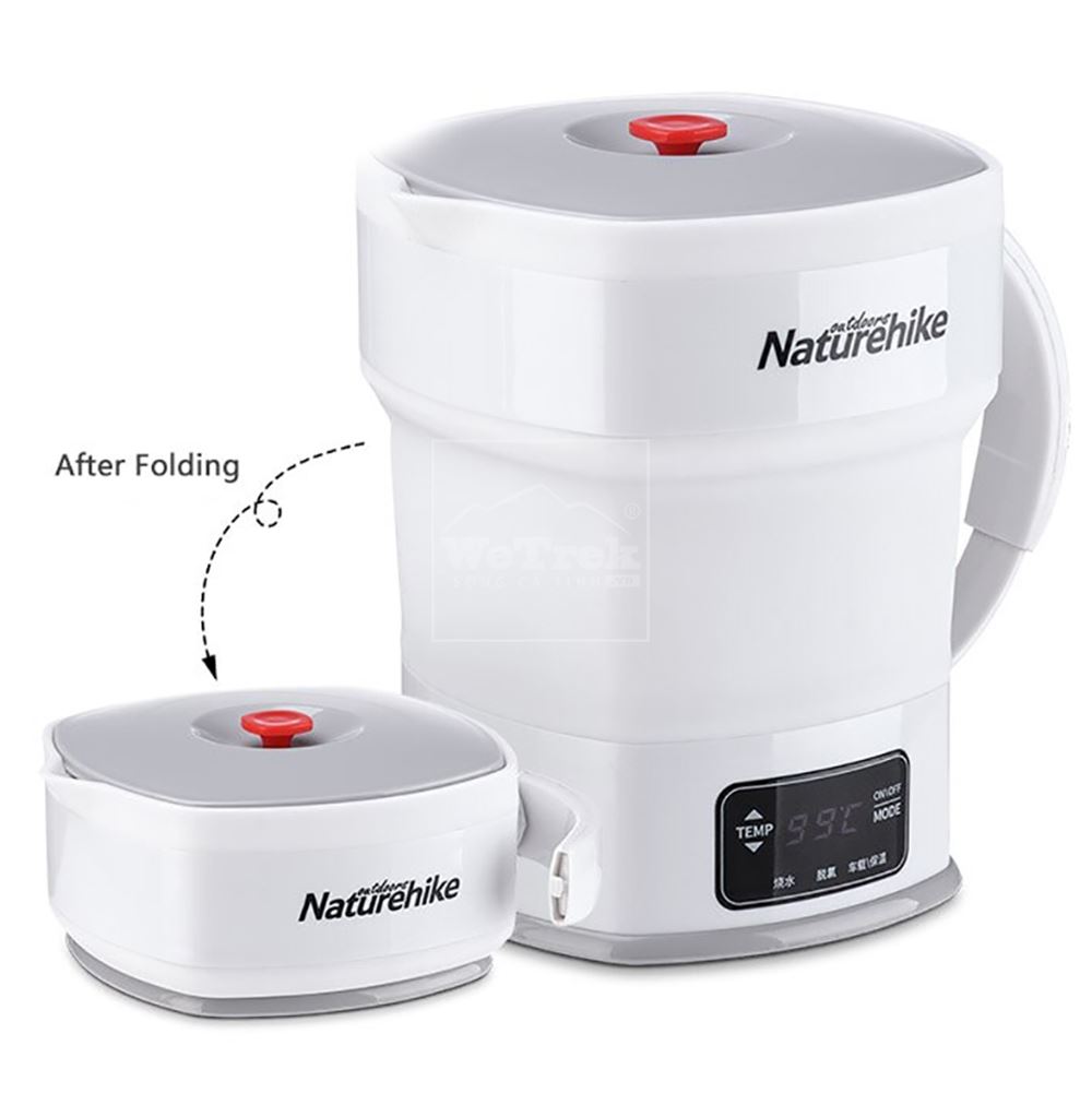 Ấm điện dã ngoại gấp gọn 800ml Naturehike Camping Kettle NH19S001-H - 9705