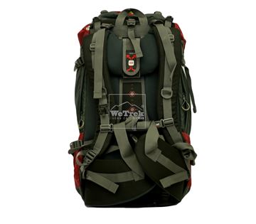 Balo leo núi 60L+10 Senterlan Adventure S2258 – 8428 Đỏ