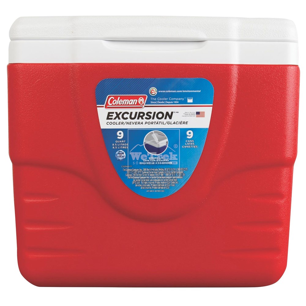 Thùng đá giữ nhiệt Coleman Excursion 3000000168 - 8.5L - Đỏ