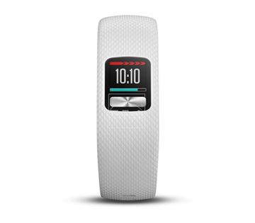 Vòng đeo tay theo dõi sức khỏe Garmin vivofit 4 White S/M - 8710