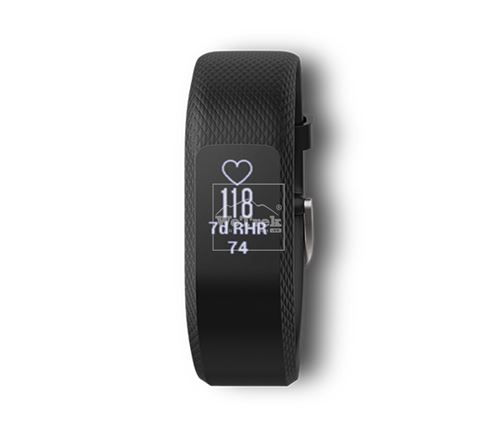 Vòng đeo tay theo dõi sức khỏe Garmin Vivosmart 3 Black L - 8713