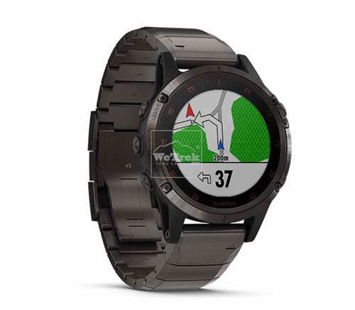 Đồng hồ thông minh Garmin Fenix 5X Plus Titanium/Titanium Band - 8753