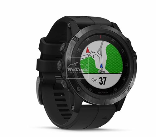 Đồng hồ thông minh Garmin Fenix 5 Plus Carbon Grey/Black Band - 8750