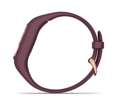 Vòng đeo tay theo dõi sức khỏe Garmin Vivosmart 4 Merlot/Rose Gold S/M - 8717