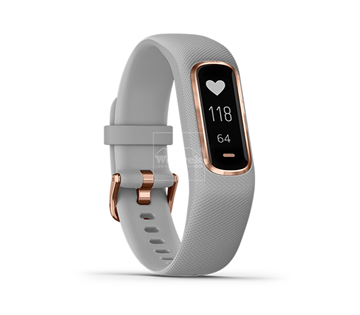 Vòng đeo tay theo dõi sức khỏe Garmin Vivosmart 4 PowderGray/Rose Gold S/M - 8718