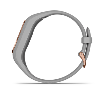 Vòng đeo tay theo dõi sức khỏe Garmin Vivosmart 4 PowderGray/Rose Gold S/M - 8718