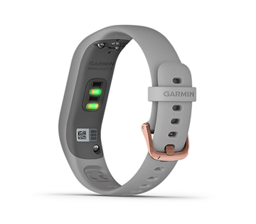 Vòng đeo tay theo dõi sức khỏe Garmin Vivosmart 4 PowderGray/Rose Gold S/M - 8718