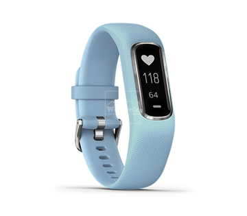 Vòng đeo tay theo dõi sức khỏe Garmin Vivosmart 4 Blue/Silver L - 8720