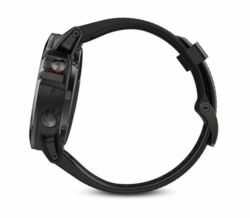 Đồng hồ thông minh Garmin Fenix 5X Sapphire Slate Gray/Black Band - 8748