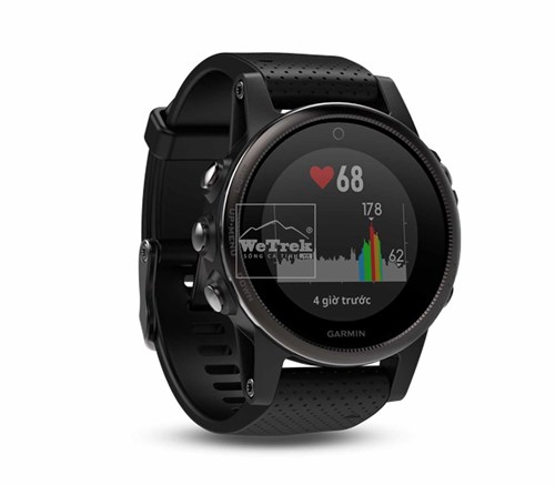 Đồng hồ thông minh Garmin Fenix 5S Sapphire/Black Band - 8747