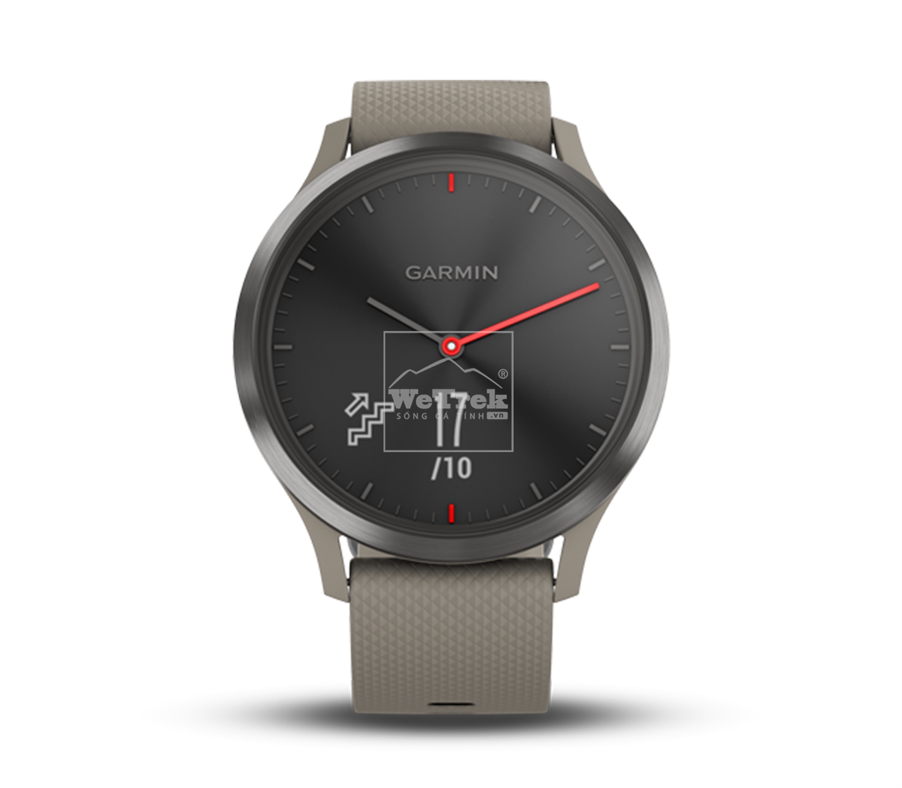 Đồng hồ thông minh Garmin Vivomove HR Sport Sandstone/Black S/M - 8725