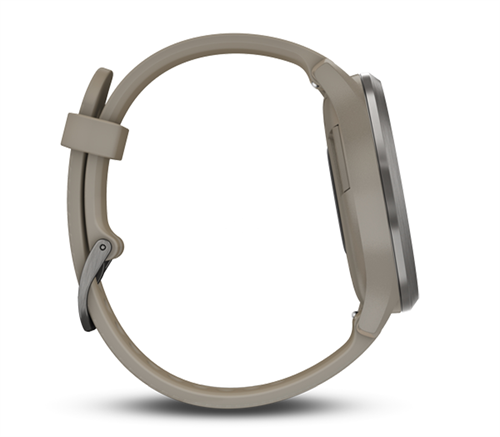 Đồng hồ thông minh Garmin Vivomove HR Sport Sandstone/Black S/M - 8725