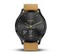 Đồng hồ thông minh Garmin Vivomove HR Premium Black/Tan - 8727