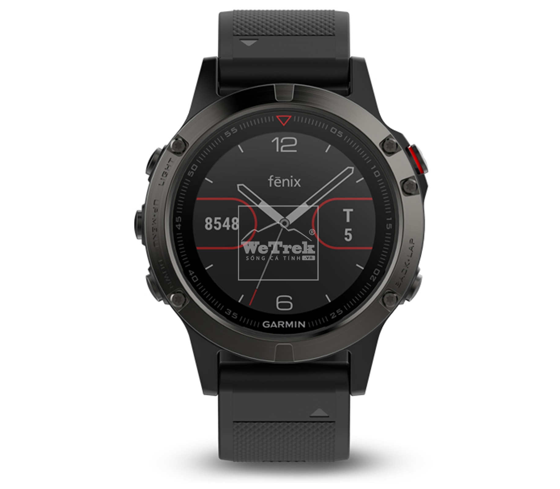 Đồng hồ thông minh Garmin Fenix 5 Slate Grey/Black Band - 8745