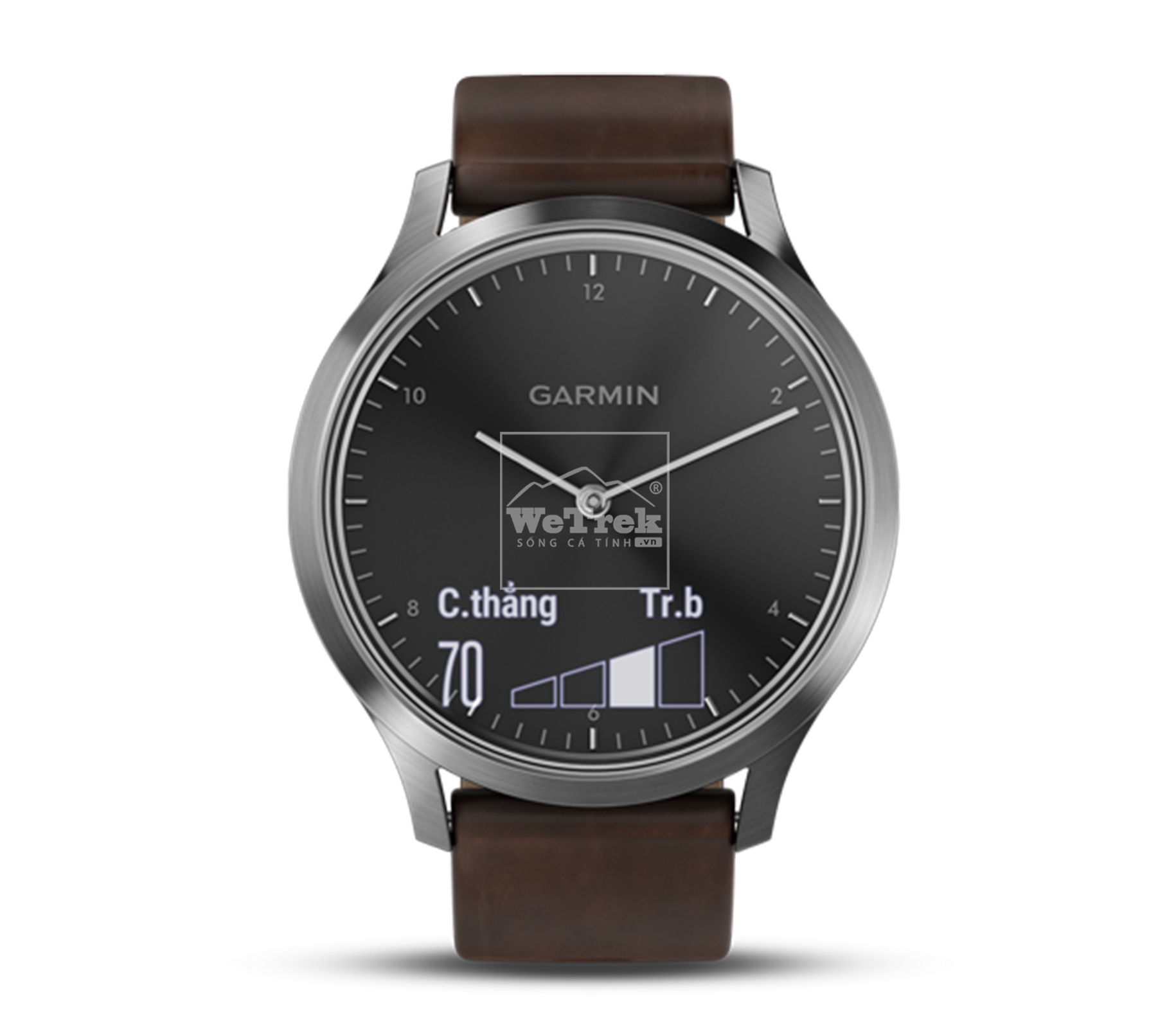 Đồng hồ thông minh Garmin Vivomove HR Premium Black/Silver (Large) - 8728