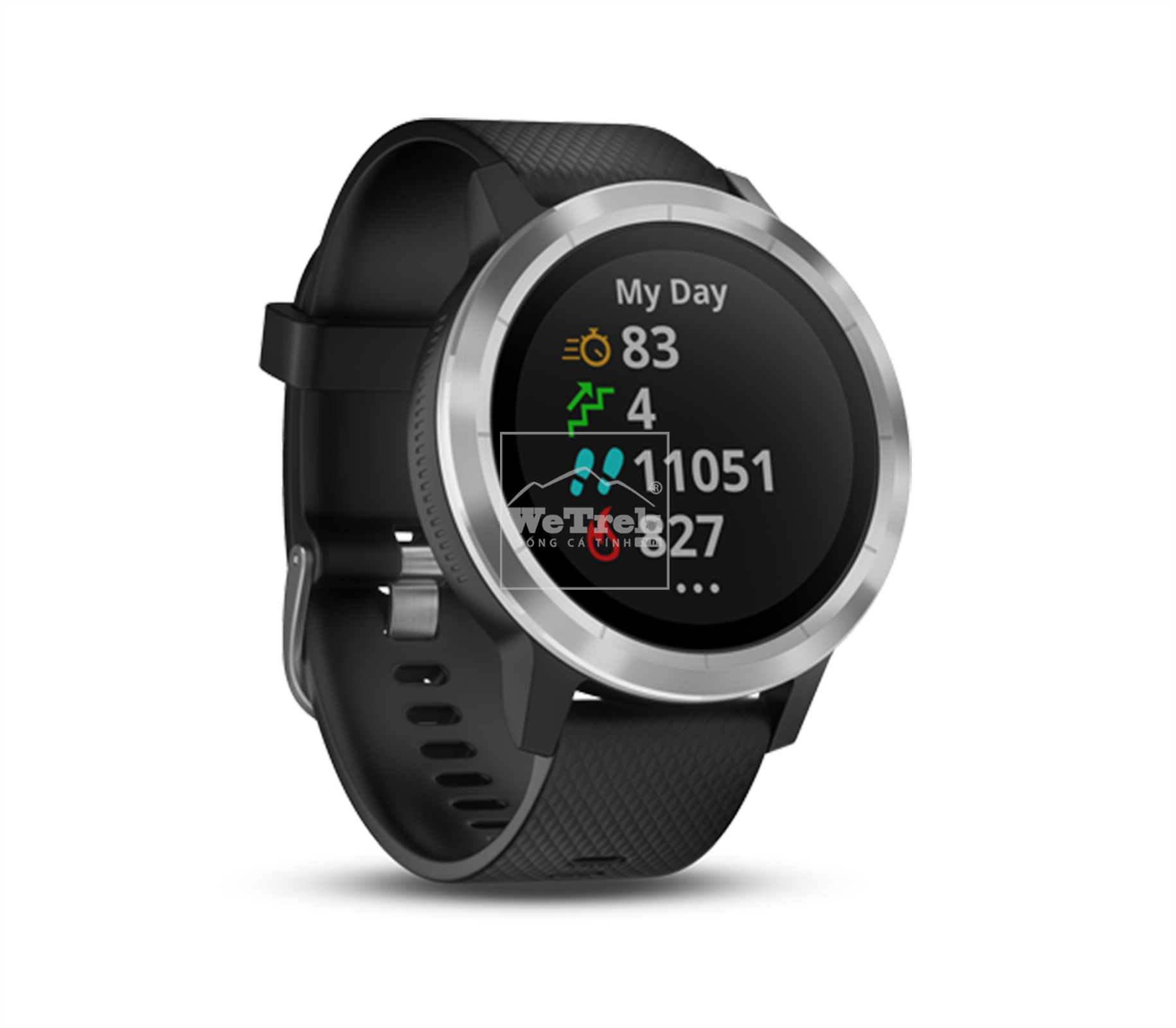 Đồng hồ thông minh Garmin Vivoactive 3 Black & Stainless - 8730
