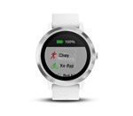Đồng hồ thông minh Garmin Vivoactive 3 White & Stainless - 8731