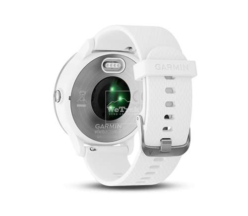 Đồng hồ thông minh Garmin Vivoactive 3 White & Stainless - 8731