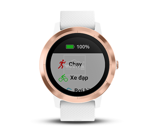 Đồng hồ thông minh Garmin Vivoactive 3 White & Rose Gold - 8732