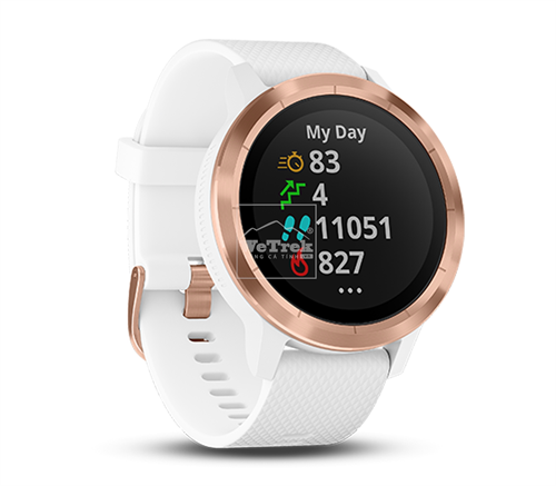 Đồng hồ thông minh Garmin Vivoactive 3 White & Rose Gold - 8732
