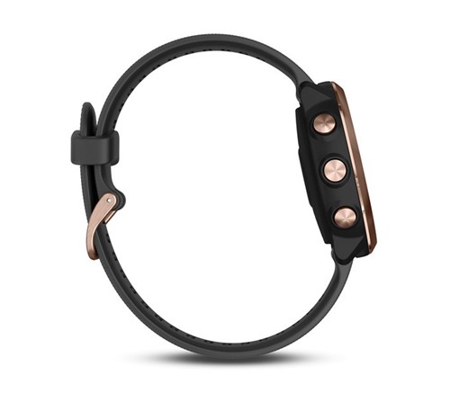 Đồng hồ thông minh Garmin Forerunner 645 Music Rose Gold/Black band - 8740