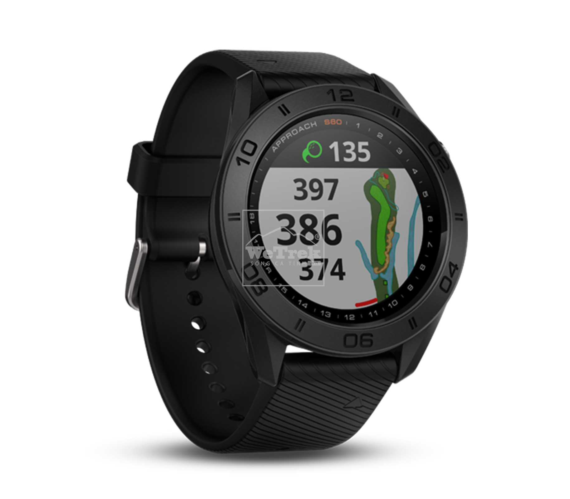 Đồng Hồ Thông Minh Garmin Approach S60 Golf Black - 8791