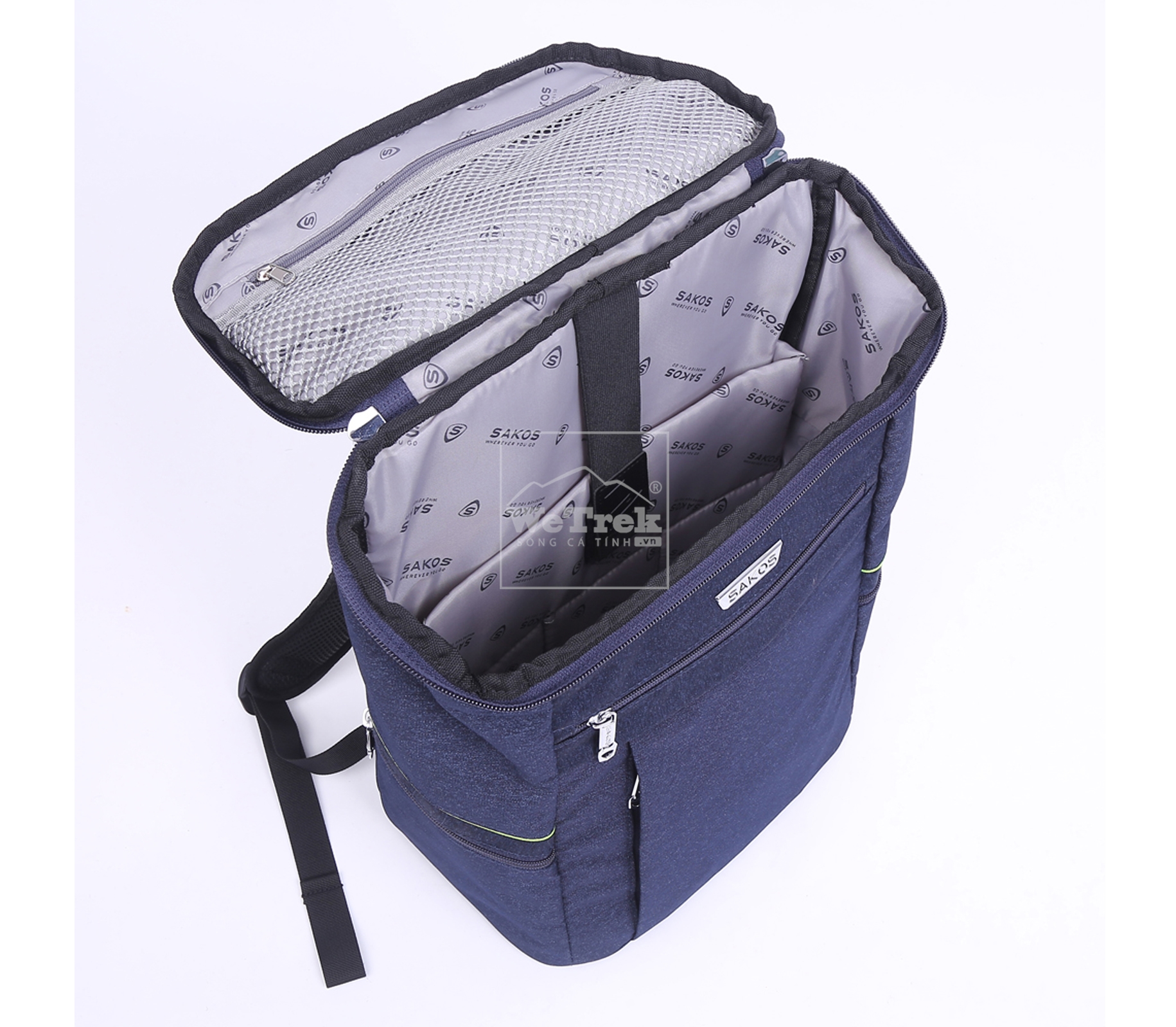 Balo vi tính SAKOS ALPHA i15 NG01 Xanh - 8668
