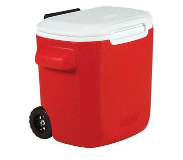 Thùng đá giữ nhiệt Coleman 16 Quart Wheeled 3000001169 - 15L - Đỏ