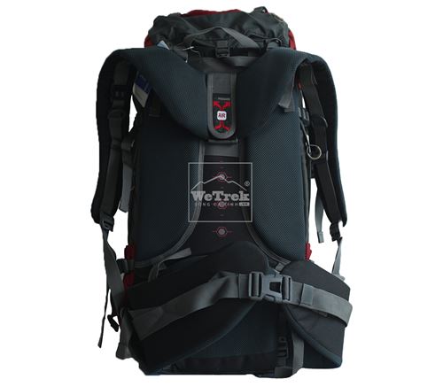 Balo leo núi 60L+10Vihir Adventure - 9261 Đỏ