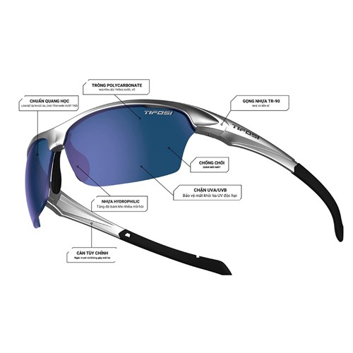 Kính mát thể thao Tifosi Intense Sport Sunglasses