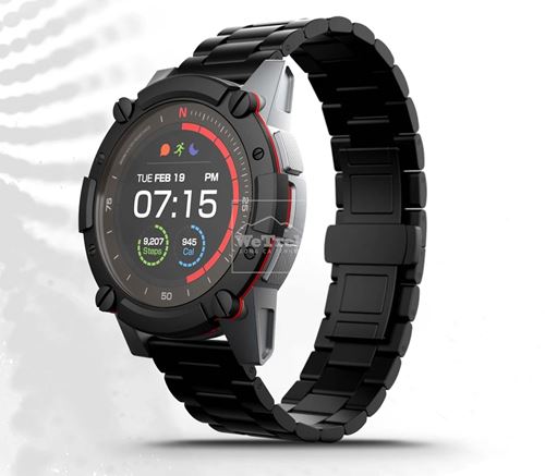 Đồng hồ thông minh PowerWatch Series 2 Premium Black - 9387