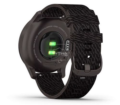 Đồng hồ thông minh Garmin Vivomove Style Black Pepper Nylon/Slate - 9421