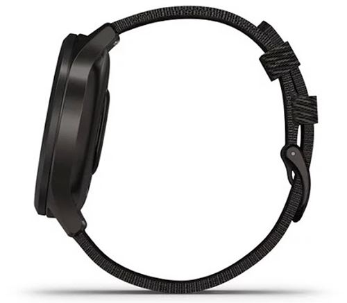 Đồng hồ thông minh Garmin Vivomove Style Black Pepper Nylon/Slate - 9421