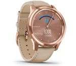 Đồng hồ thông minh Garmin Vivomove Luxe Light Sand Leather/Silver - 9423